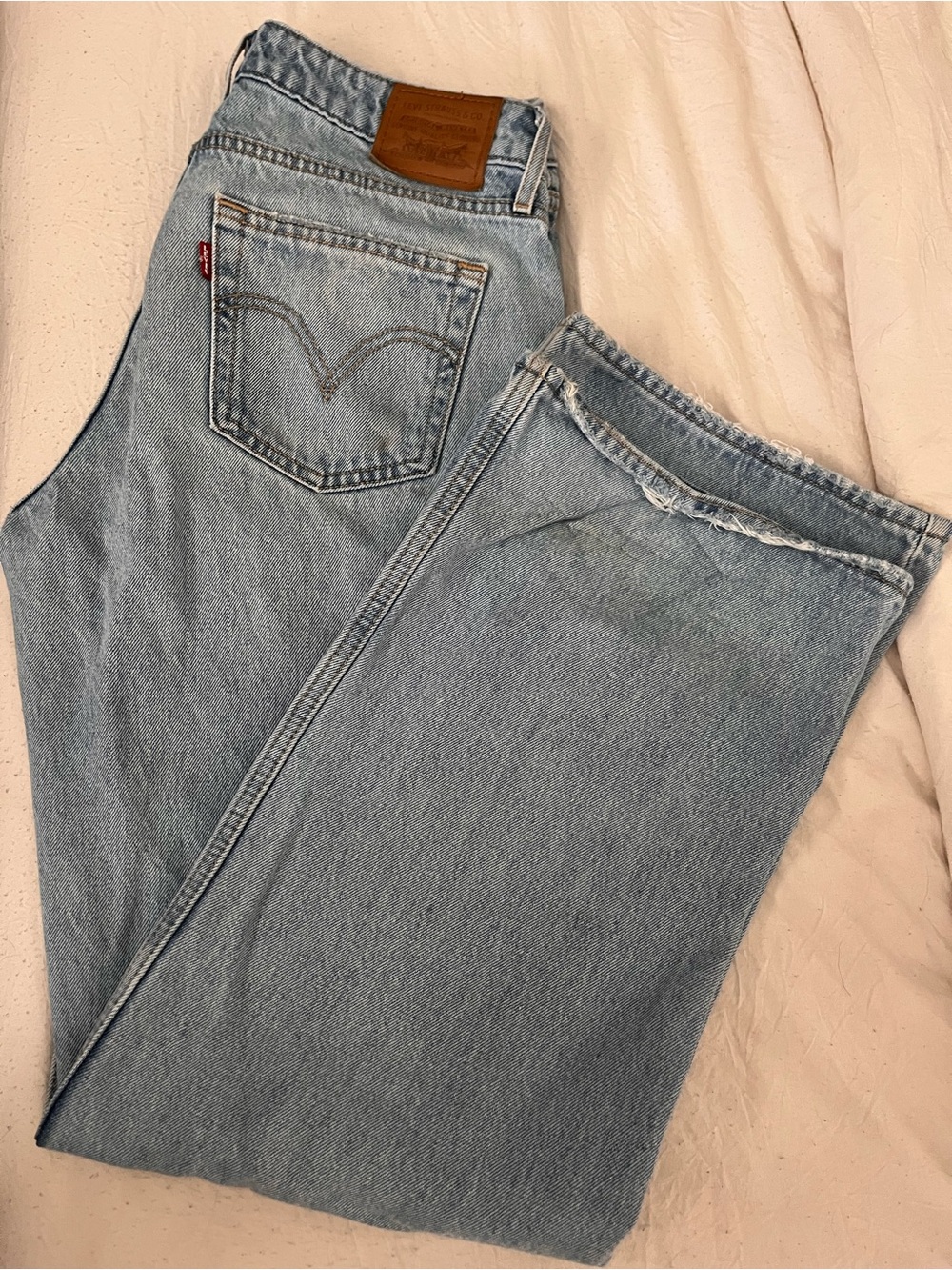 Levi's Light Blue Low Loose Jeans